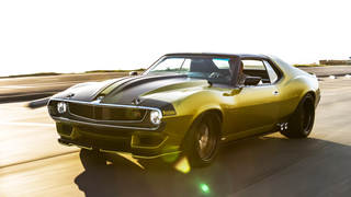 I Drove The 1,000 HP Hellcat-Powered 'Jalop Gold' AMC Javelin; It Was Bonkers